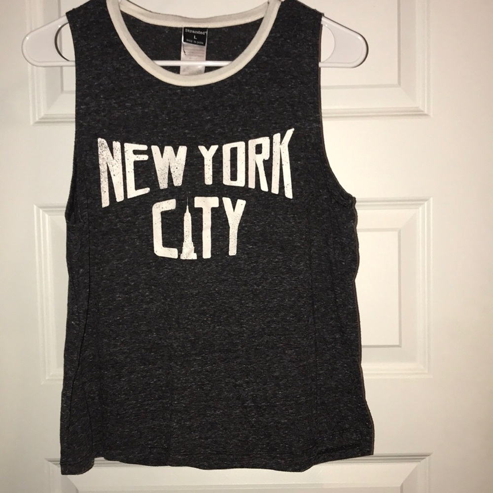 Thick strap New York City tank top🌼